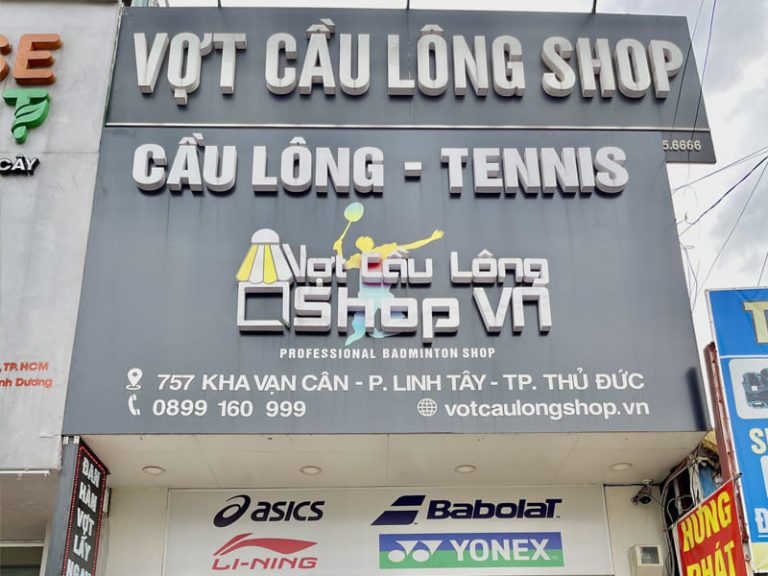 Vợt Cầu Lông Shop Thủ Đức – Nơi mua vợt chất lượng tại TPHCM