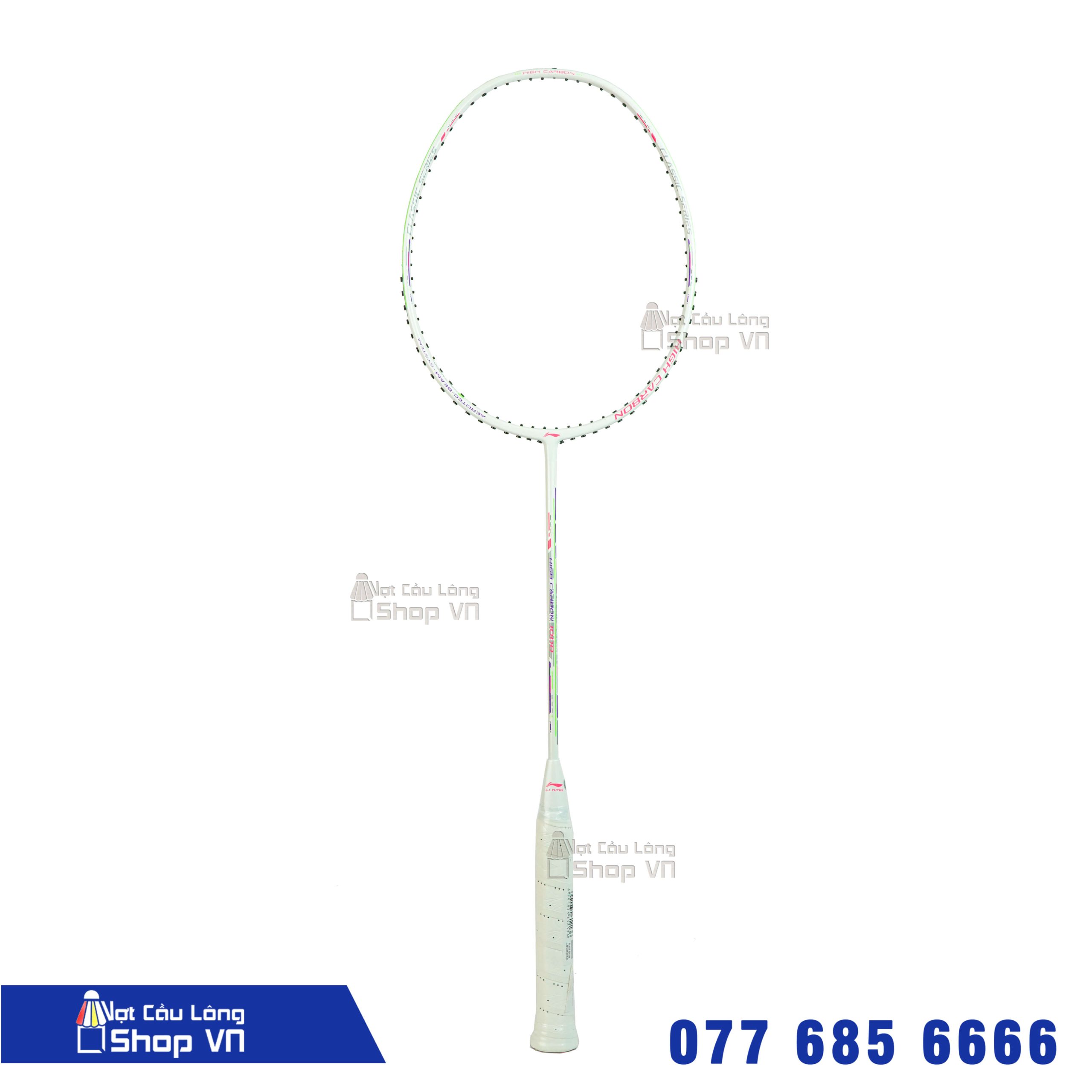 Vợt Cầu Lông Lining High Carbon 1000 Trắng – Nội Địa
