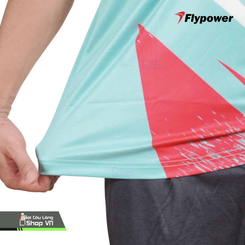 Áo cầu lông Flypower Mandalawangi 13 Tosca/Gold màu sắc