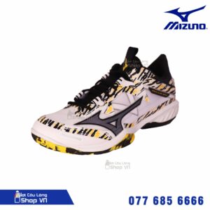 Giày Cầu Lông Mizuno Wave Claw Neo 2 (71ga227000) Trắng/đen/vàng