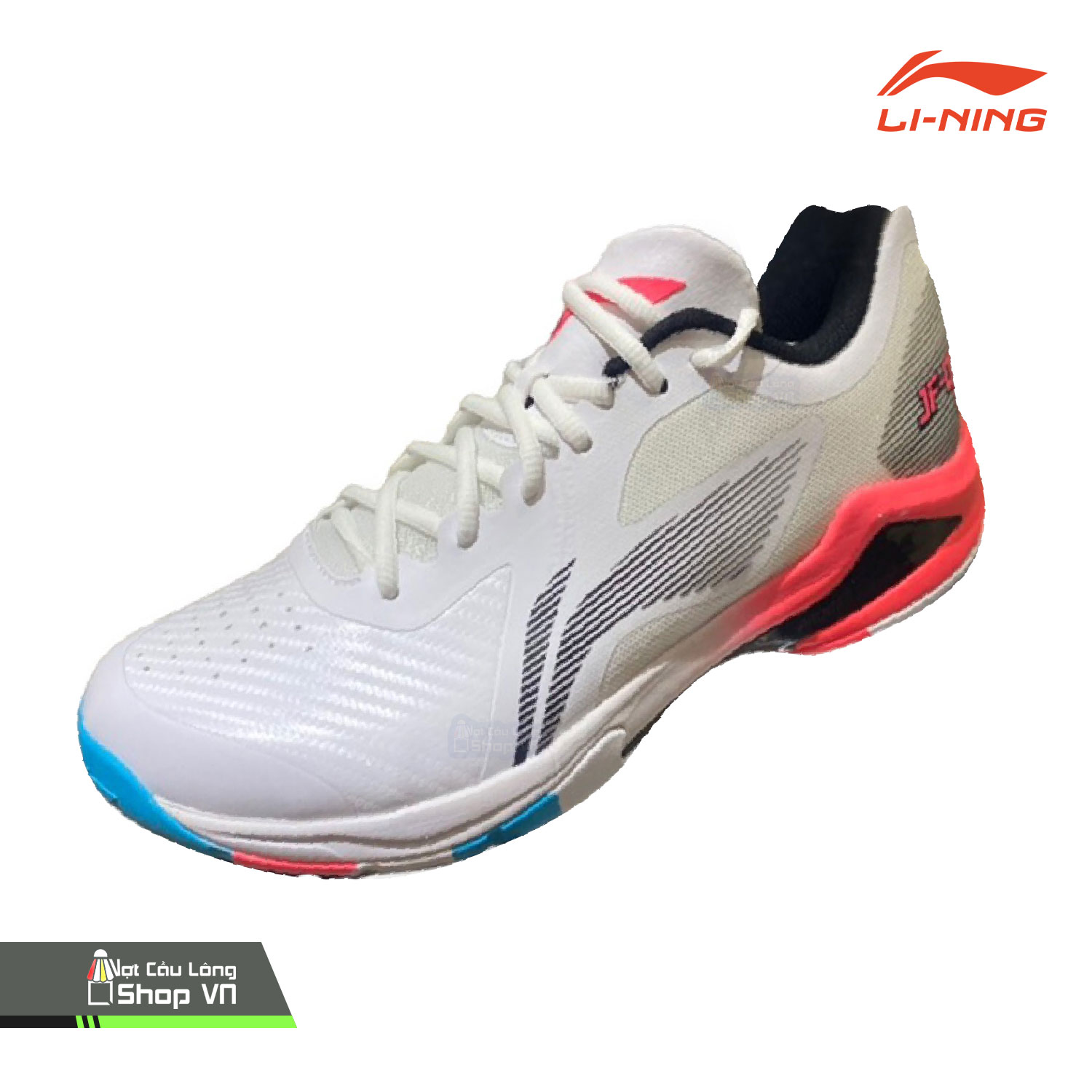 Giày Cầu Lông Lining Ayzs018-3v Trắng Chính Hãng