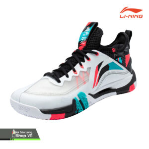 Giày Cầu Lông Lining Saga Ii Pro Ayat003-2 Trắng/đen Chính Hãng
