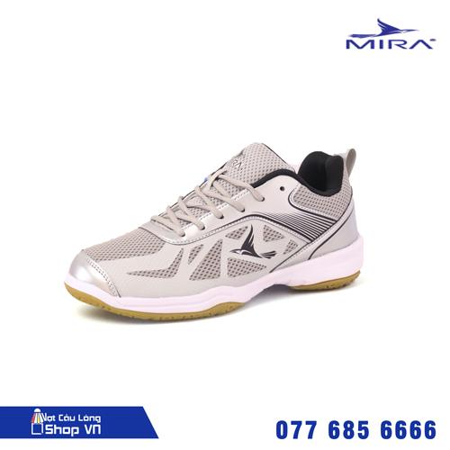 Giày Cầu Lông Mira Lighting 19.1 Bạc