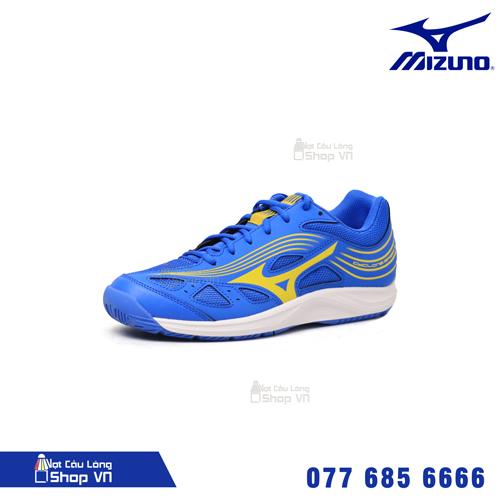 Giày Cầu Lông Mizuno Cyclone Speed 3 (v1ga218047) Xanh Dương/vàng