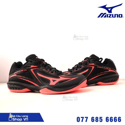Mizuno Wave Claw EL đen đỏ