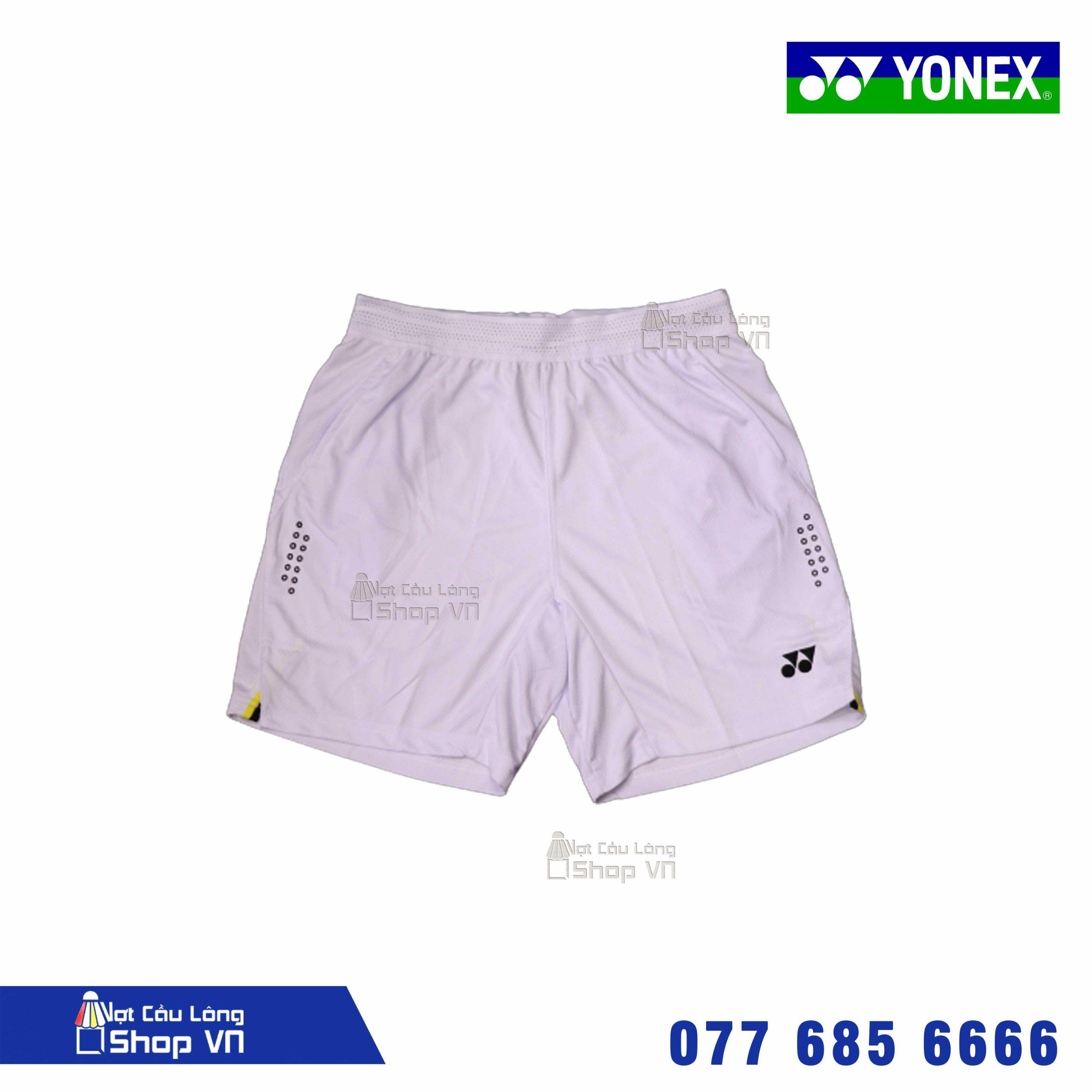 Quần Cầu Lông Yonex 065 Trắng