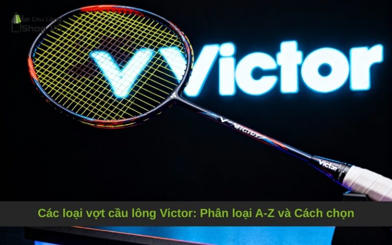 Các loại vợt cầu lông Victor: Phân loại A-Z và Cách chọn