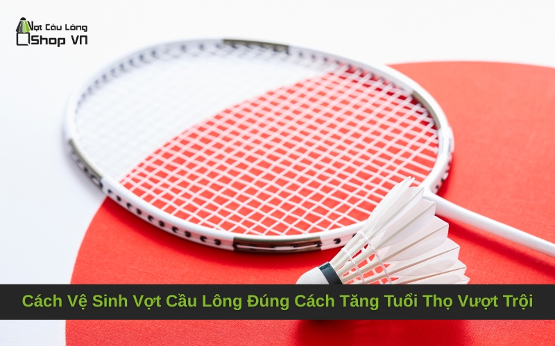 Cách Vệ Sinh Vợt Cầu Lông Đúng Cách Tăng Tuổi Thọ Vượt Trội