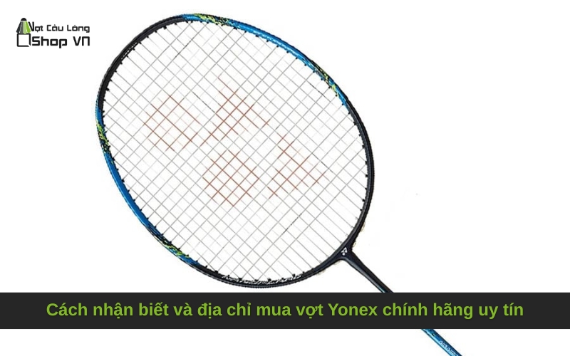 Cách nhận biết và địa chỉ mua vợt Yonex chính hãng uy tín
