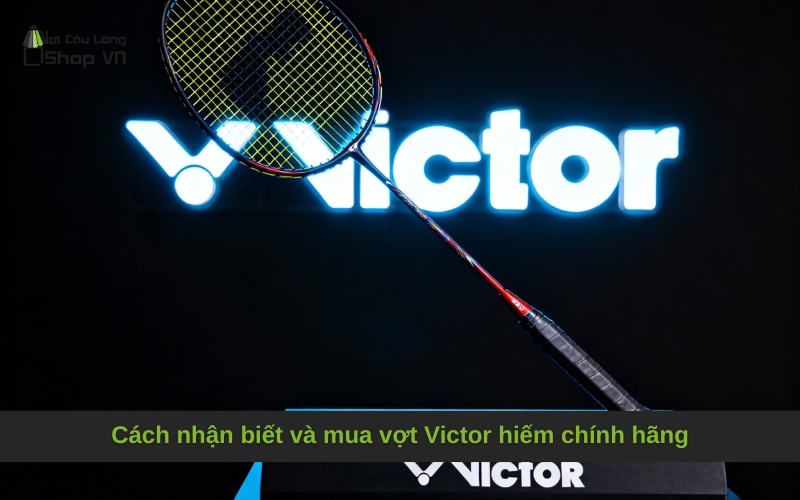 Cách nhận biết và mua vợt Victor hiếm chính hãng