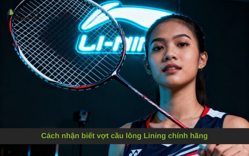 Cách nhận biết vợt cầu lông Lining chính hãng