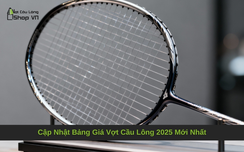 Cập Nhật Bảng Giá Vợt Cầu Lông 2025 Mới Nhất