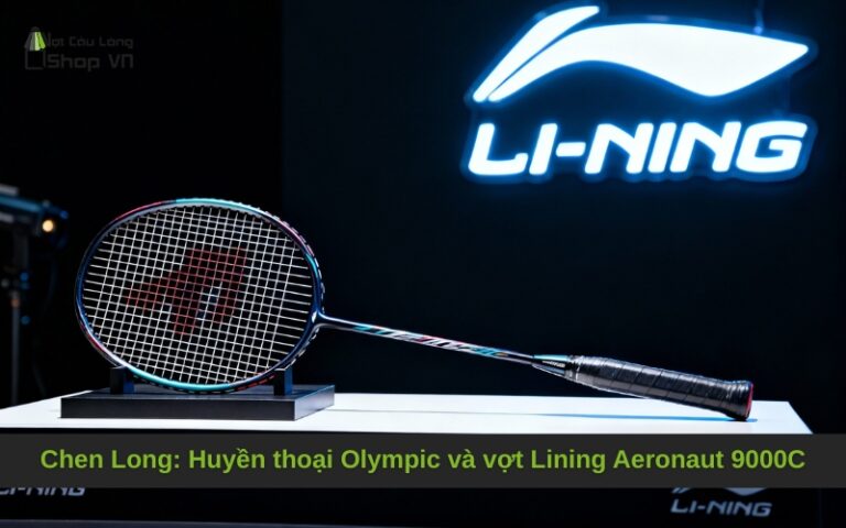 Chen Long: Huyền thoại Olympic và vợt Lining Aeronaut 9000C