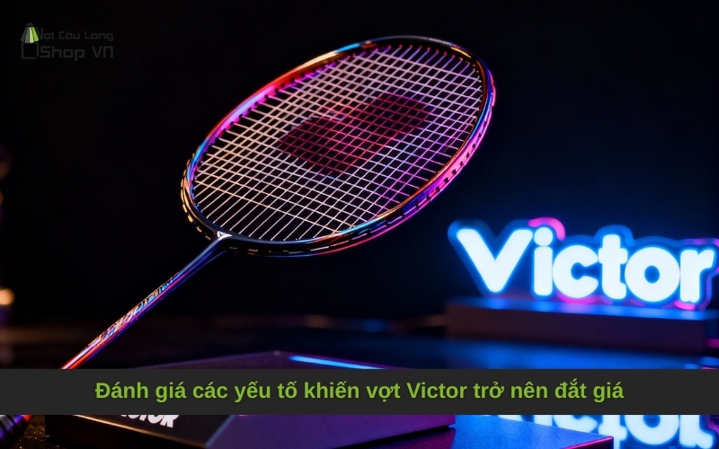 Đánh giá các yếu tố khiến vợt Victor trở nên đắt giá