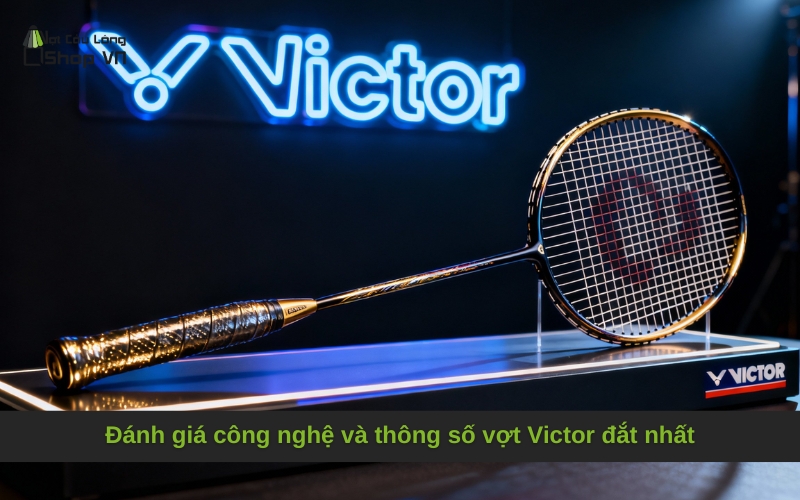 Đánh giá công nghệ và thông số vợt Victor đắt nhất