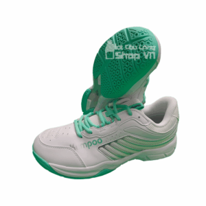 Giày Cầu Lông Kumpoo Kh-e301 Trắng/xanh Lá