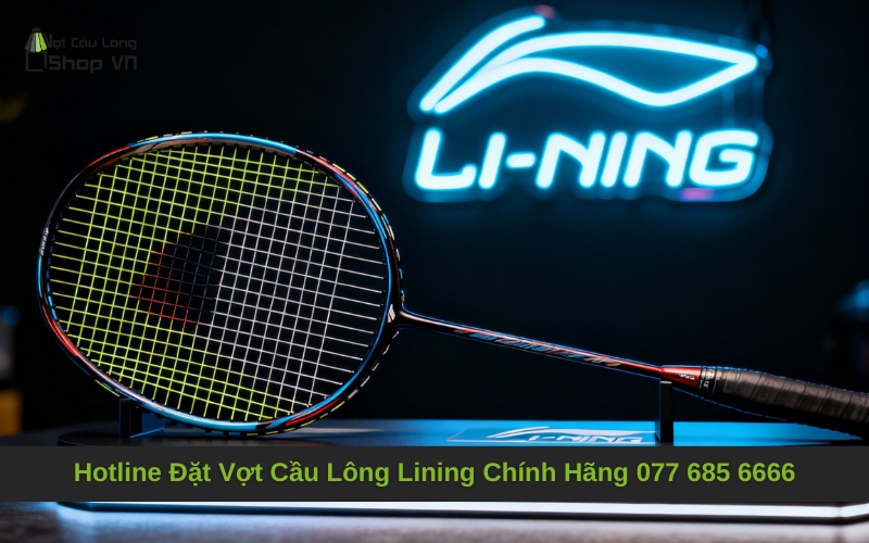 Hotline Đặt Vợt Cầu Lông Lining Chính Hãng 077 685 6666