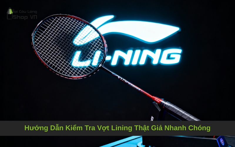 Hướng Dẫn Kiểm Tra Vợt Lining Thật Giả Nhanh Chóng