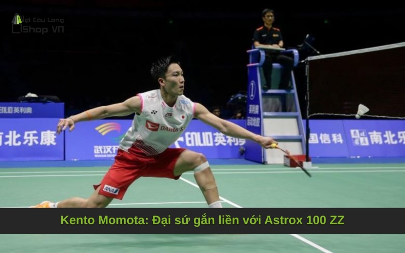 Kento Momota: Đại sứ gắn liền với Astrox 100 ZZ