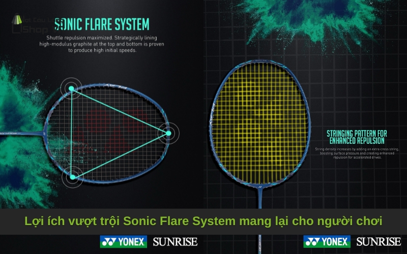 Lợi ích vượt trội Sonic Flare System mang lại cho người chơi