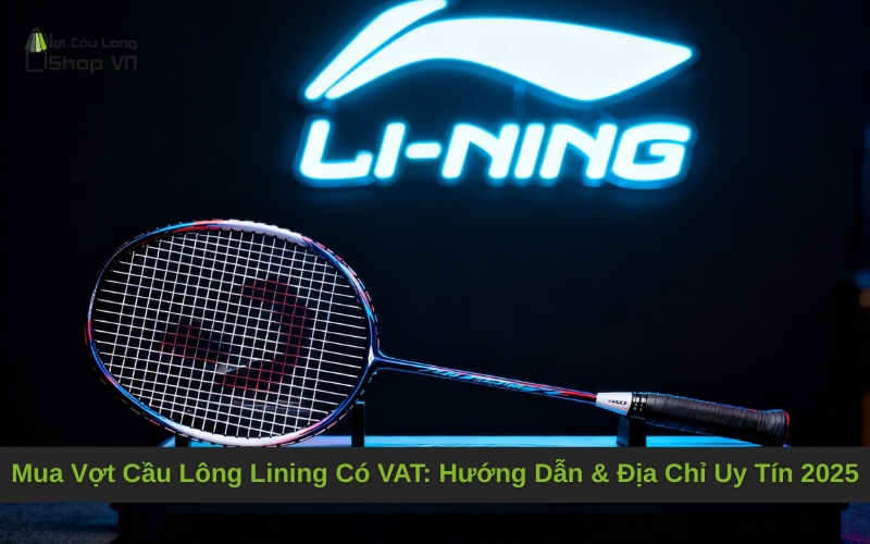 Mua Vợt Cầu Lông Lining Có VAT: Hướng Dẫn & Địa Chỉ Uy Tín 2025