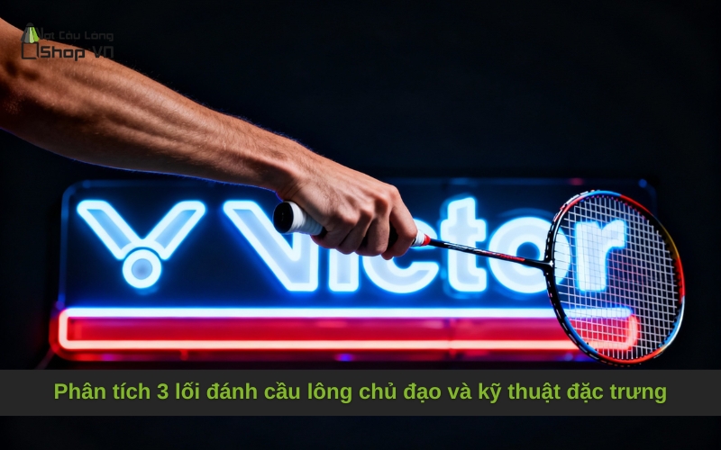 Phân tích 3 lối đánh cầu lông chủ đạo và kỹ thuật đặc trưng