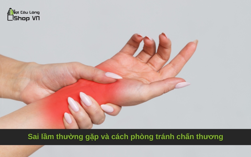 Sai lầm thường gặp và cách phòng tránh chấn thương