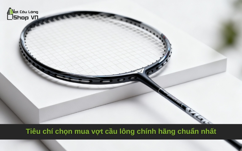 Tiêu chí chọn mua vợt cầu lông chính hãng chuẩn nhất