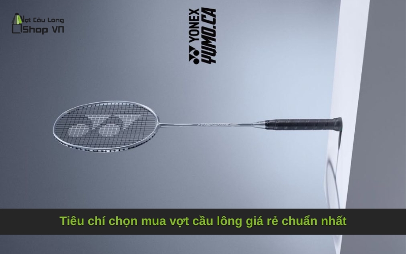 Tiêu chí chọn mua vợt cầu lông giá rẻ chuẩn nhất