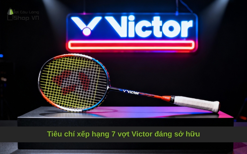 Tiêu chí xếp hạng 7 vợt Victor đáng sở hữu