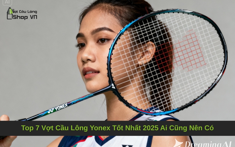 Top 7 Vợt Cầu Lông Yonex Tốt Nhất 2025 Ai Cũng Nên Có