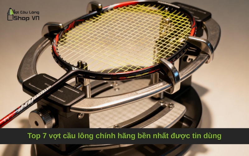 Top 7 vợt cầu lông chính hãng bền nhất được tin dùng