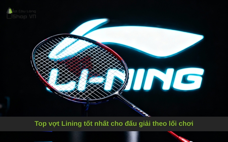 Top vợt Lining tốt nhất cho đấu giải theo lối chơi