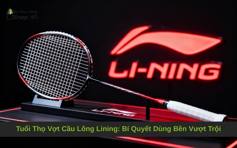Tuổi Thọ Vợt Cầu Lông Lining: Bí Quyết Dùng Bền Vượt Trội