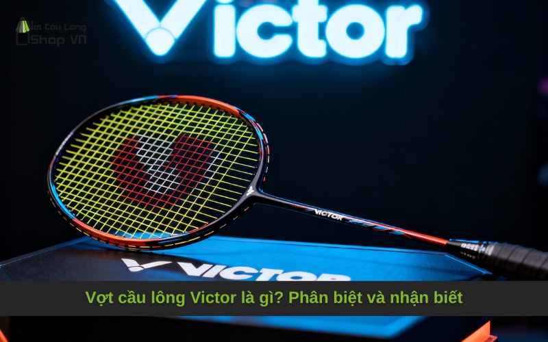 Vợt cầu lông Victor là gì? Phân biệt và nhận biết