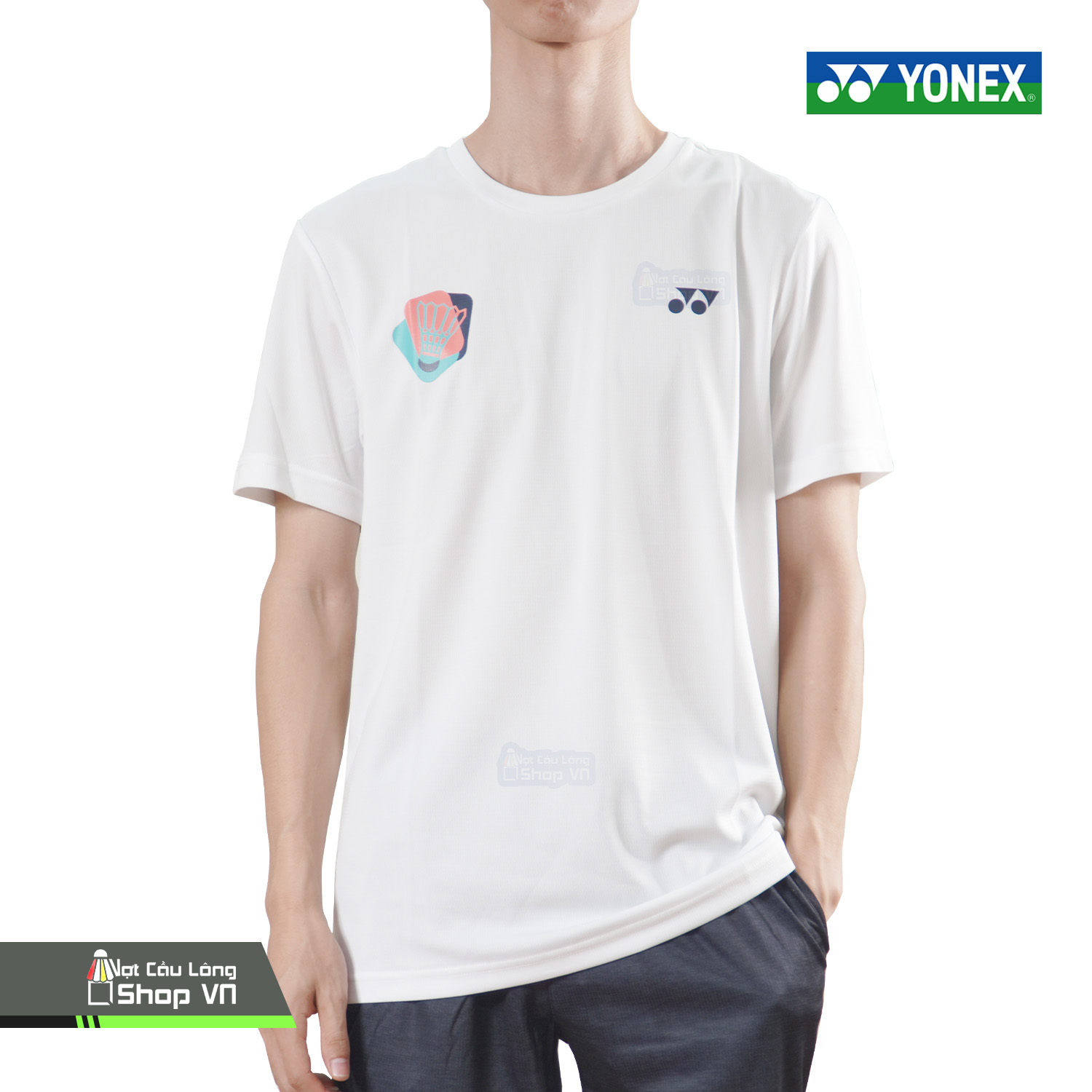 Áo Cầu Lông Yonex Rm-s092-3046-easy5 White