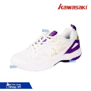 Giày Cầu Lông Kawasaki A3307 Trắng Tím