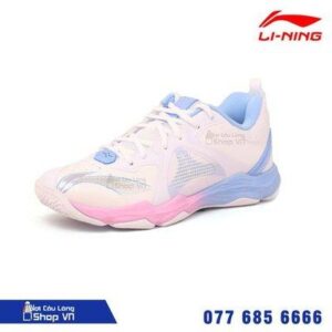 Giày Cầu Lông Lining Ayts012-4 Trắng/xanh Nội Địa