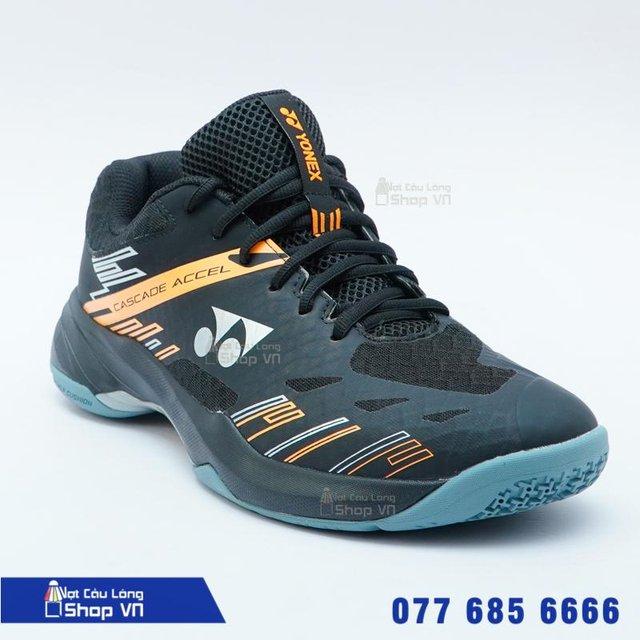 Giày Cầu Lông Yonex Cascade Accel Đen/cam (bk/or) Nội Địa