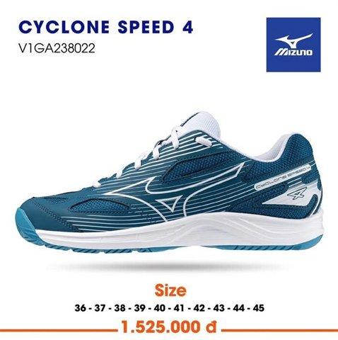Giày Cầu Lông Mizuno Cyclone Speed 4 (v1ga238022)