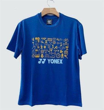 Áo Cầu Lông Yonex Hoạ Tiết – Xanh