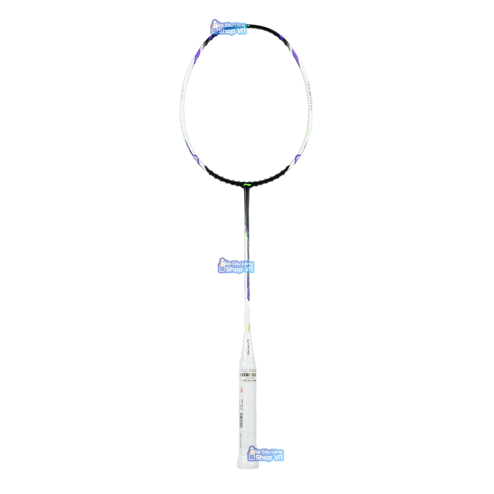 Vợt cầu lông Lining Halbertec Motor màu trắng đen