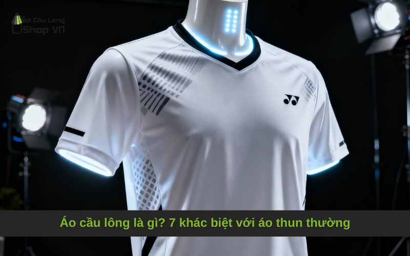 Áo cầu lông là gì? 7 khác biệt với áo thun thường