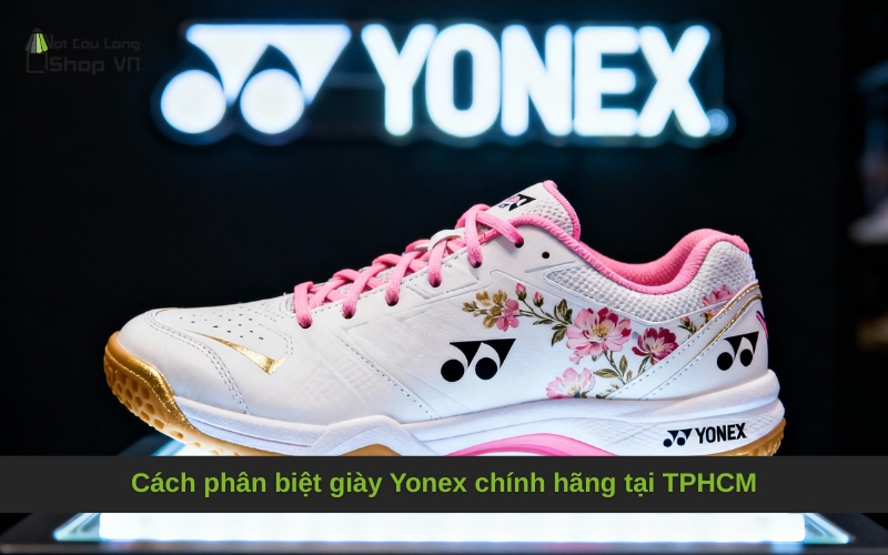Cách phân biệt giày Yonex chính hãng tại TPHCM