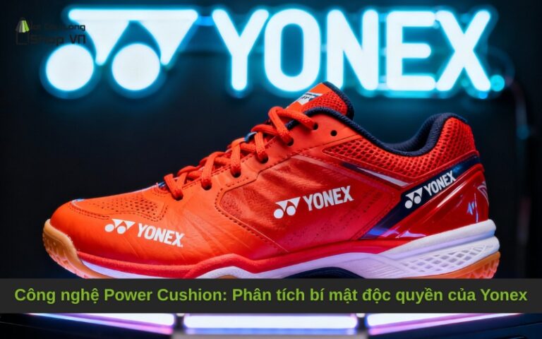 Công nghệ Power Cushion: Phân tích bí mật độc quyền của Yonex