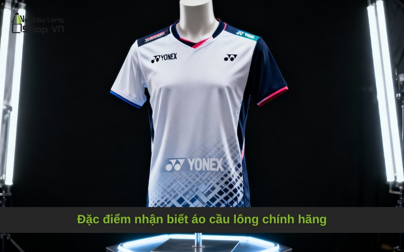 Đặc điểm nhận biết áo cầu lông chính hãng
