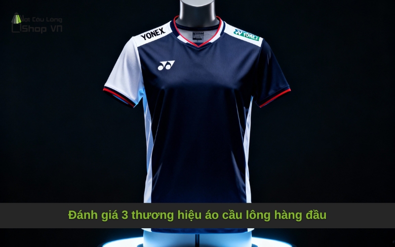 Đánh giá 3 thương hiệu áo cầu lông hàng đầu