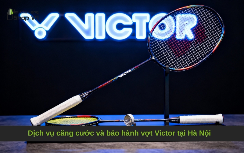 Dịch vụ căng cước và bảo hành vợt Victor tại Hà Nội