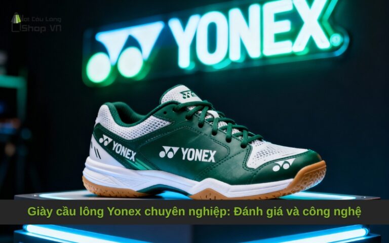 Giày cầu lông Yonex chuyên nghiệp: Đánh giá và công nghệ