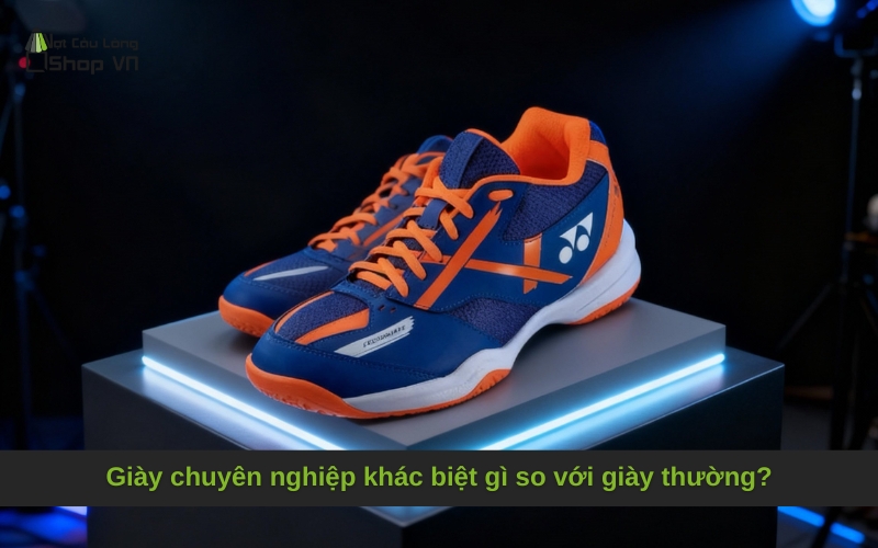 Giày chuyên nghiệp khác biệt gì so với giày thường?